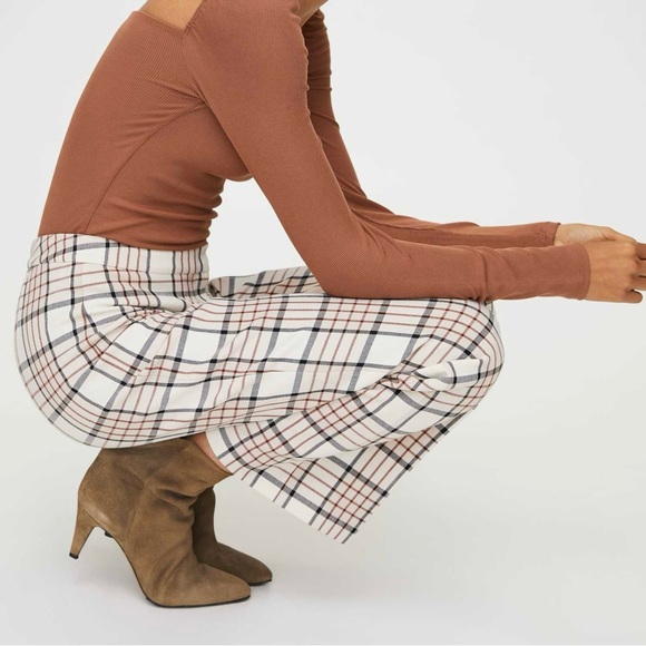 Wilfred x Aritzia Genie Check Pant Size 4 - Picture 14 of 15